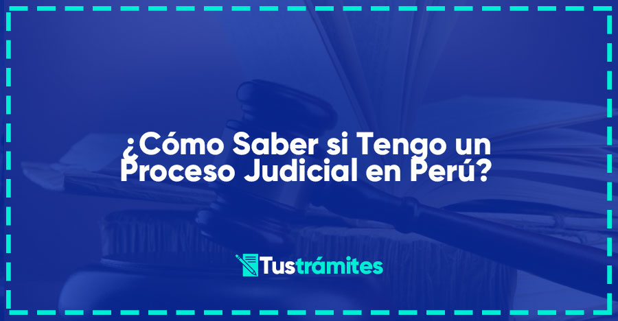 ¿Cómo Saber si Tengo un Proceso Judicial en Perú?