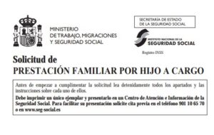 Todo lo que necesitas saber sobre las prestaciones familiares por hijo ...